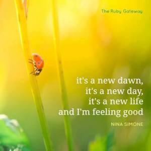 It's a new day!